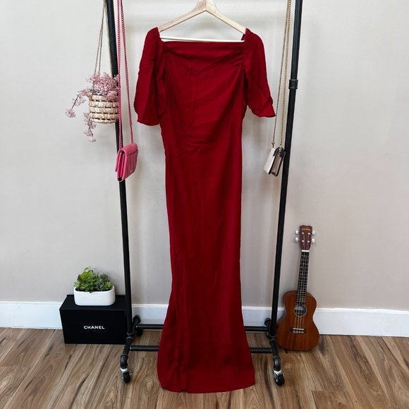 Reformation Lassie Dress in Sangre - Picture 5 of 9